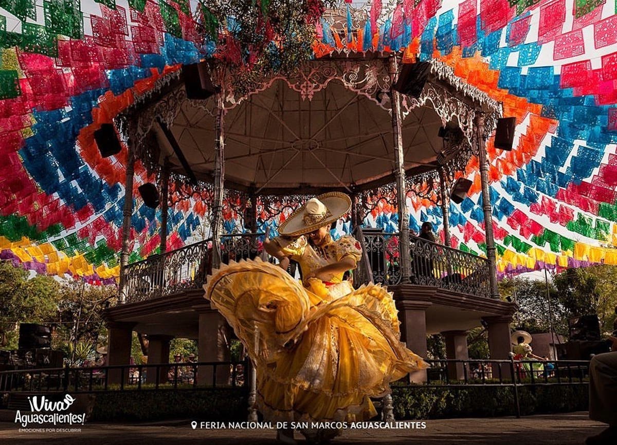 Feria San Marcos palenque y teatro del pueblo Arya